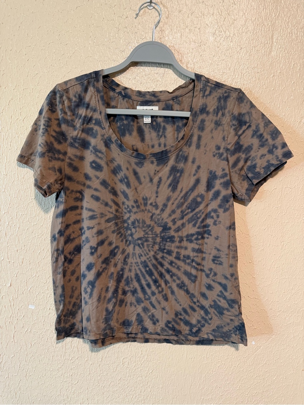 Pact Tie dye‎ Short Sleeve Shirt Size Small Organic Cotton
